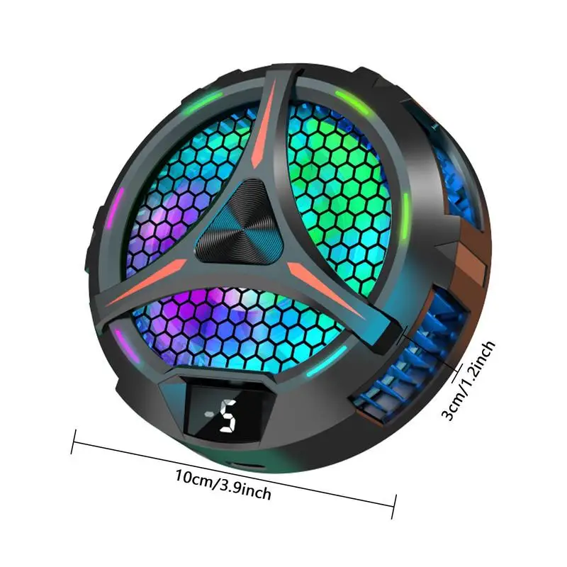 Охлаждающий вентилятор X42 для сотового телефона с термометром охладитель