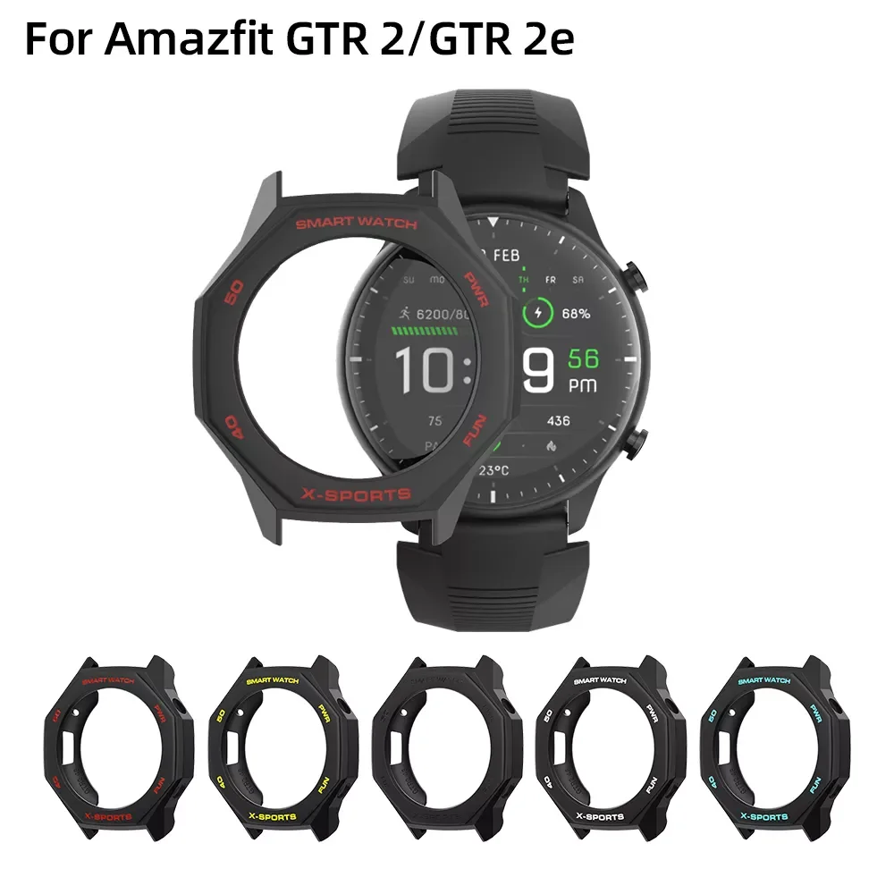 

SIKAI 2020 New For Amazfit GTR2 Case Smart Watch Protector for Xiaomi Huami GTR 2e Smartwatch Cover Charger Strap Accessories