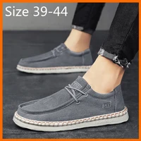 xiaomi men shoes sneakers canvas woven shoes deck shoes slip on loafers men shoes casual woven shoes walking shoes size 39 44