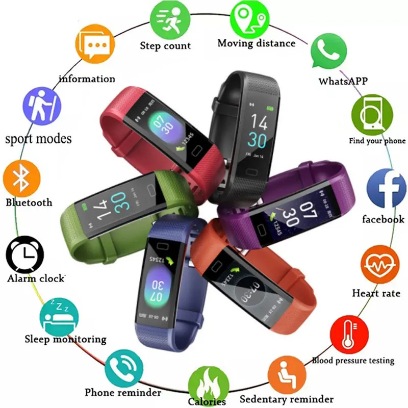 

S5 Smart Watch For Apple Huawei Xiaomi Sports Smart Band Fitpro Version Bluetooth Music Heart Rate Take Pictures Smart Watch