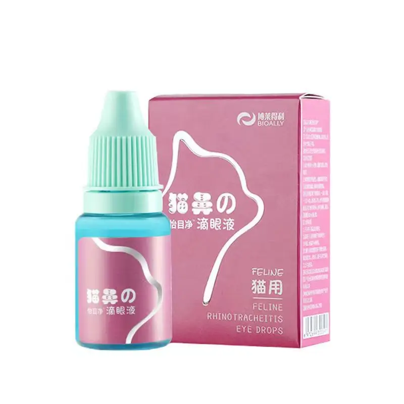 

Капли для глаз для домашних животных 10 мл кошачий носовой бронхиальный герпес конъективит кал для глаз универсальные для собак и кошек