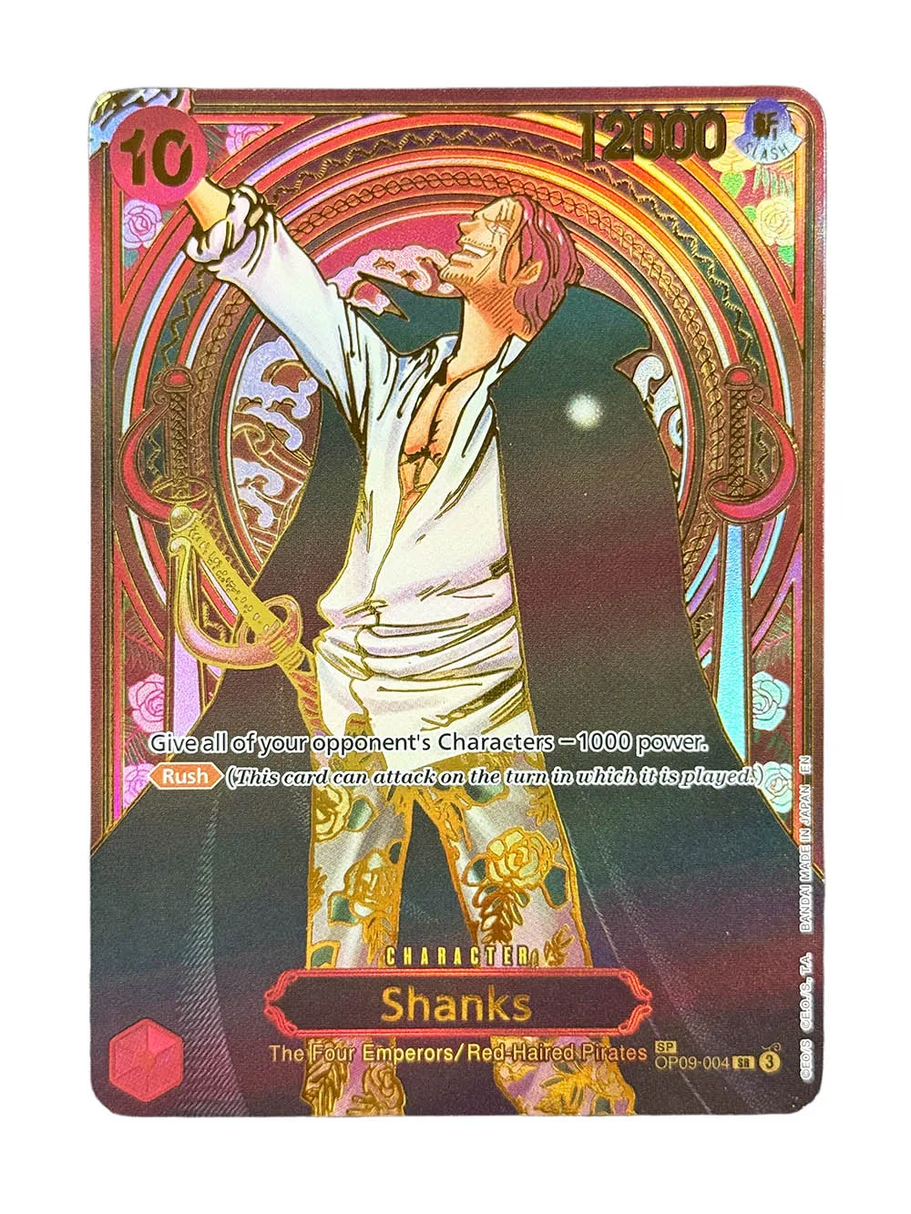 Фото Коллекционная карта One Piece Proxy 2025: Золотые и серебряные фольгированные карты с Монки Луффи, Портгасом, Эйсом. Аниме TCG, одиночные карты, игрушки, подарок. №5
