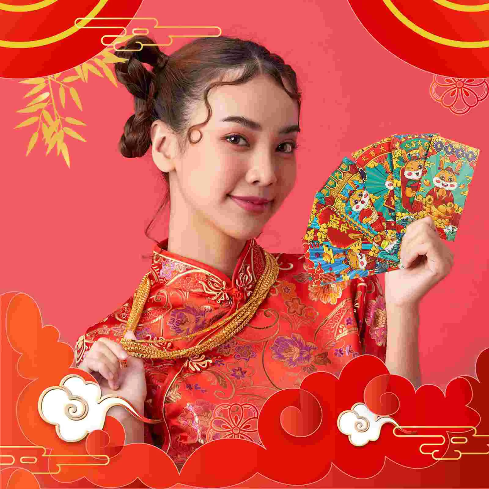 

Red Year Packet Envelope New Money Envelopes Chinese Packets Lucky Rabbit Bag Gift Hong Bao Traditional Lunarsee Wedding Asian