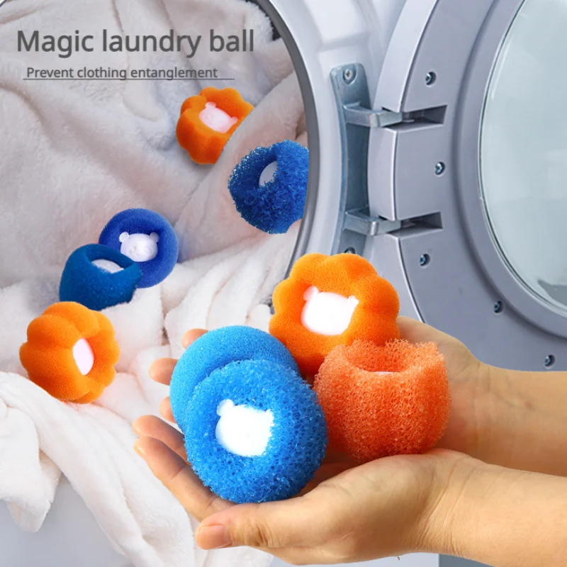 

Pet Hair Remover Reusable Ball Wool Sticker Cat Hair Remover Pet Fur Lint Catcher Cleaning Tools Laundry Washing Machine Filter