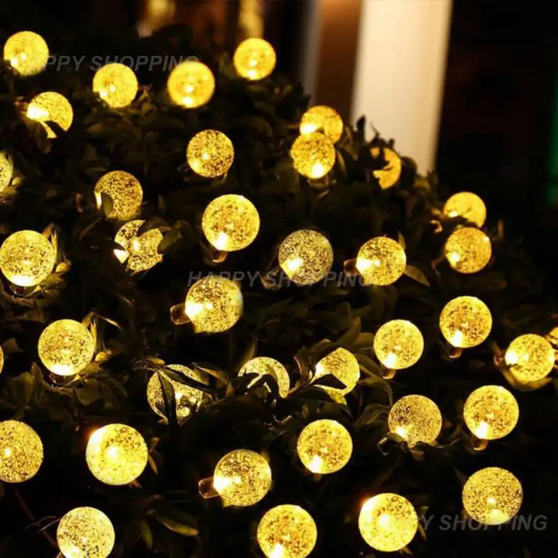 

Садовая светодиодная гирлянда с пузырьками, 20/30/50/100/светодиодов