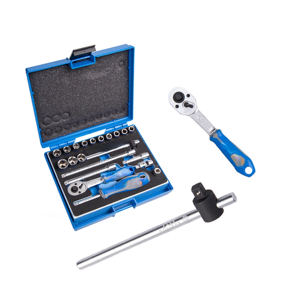 

Комплект сверхмощных торцевых гаечных ключей 6PT 1/4 дюйма, 21 шт.