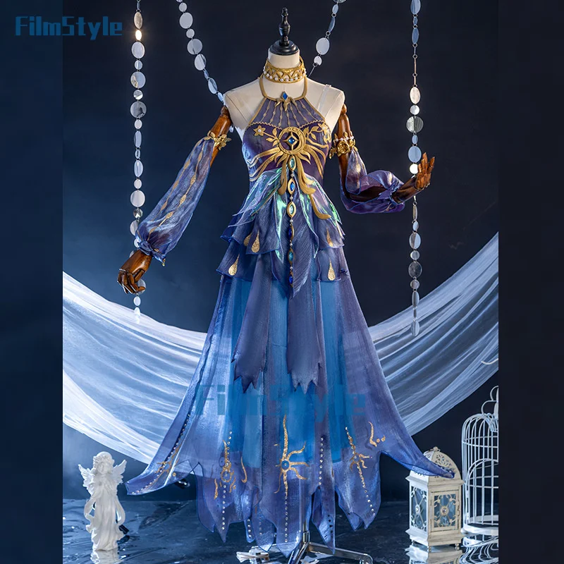 Naiad/Grace косплей игра Личность V костюм Свадебная богиня сладкое элегантное платье