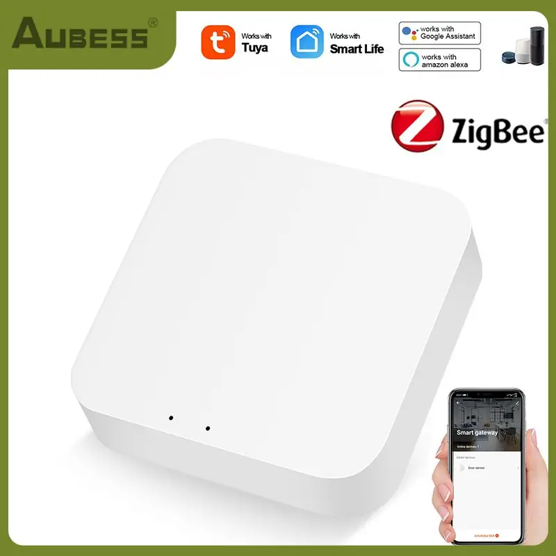 

Концентратор безопасности, мультимодельный пульт дистанционного управления с широкой совместимостью, умный шлюз с Wi-Fi через приложение Smart Life, работает с Alexa