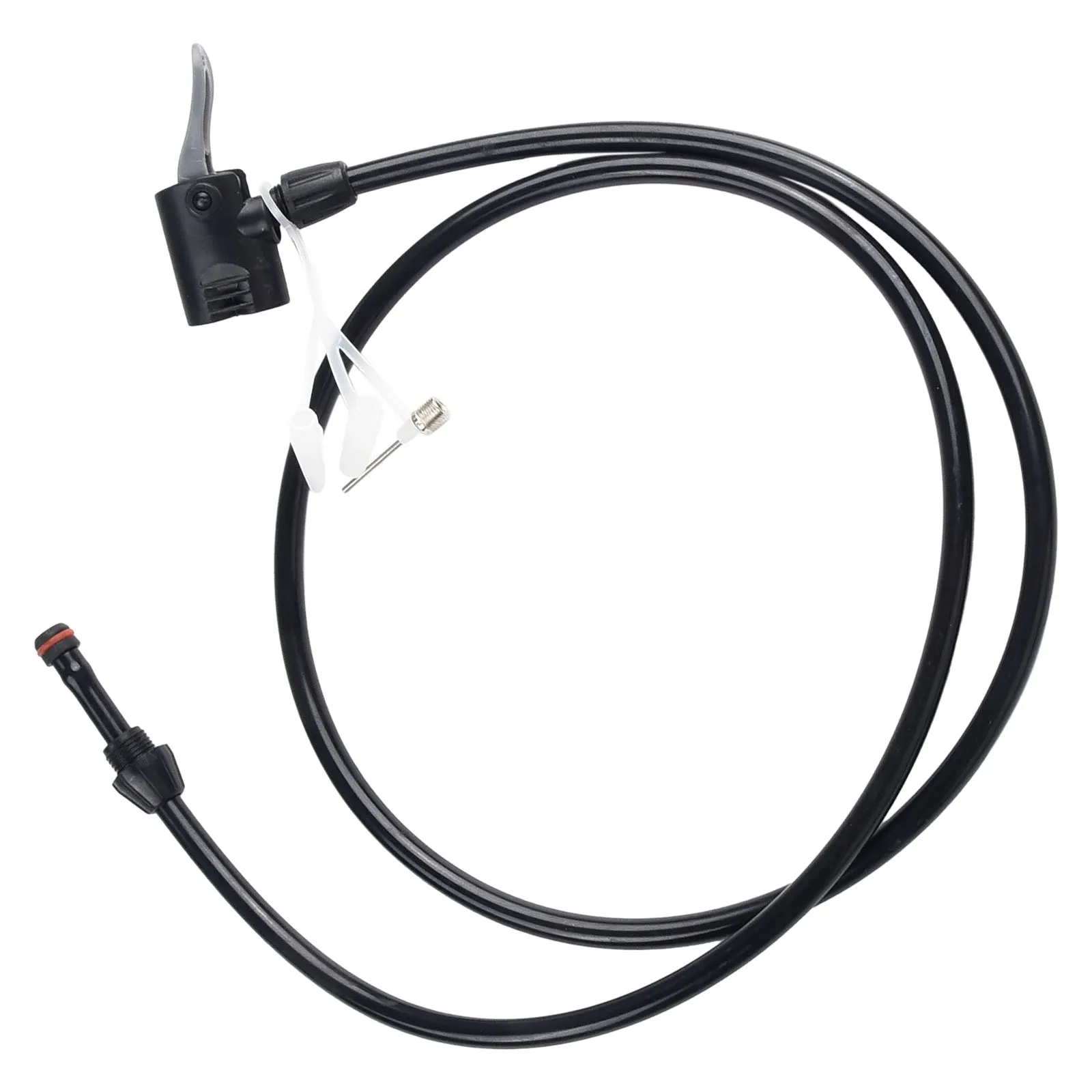 

1pcs 125cm Bicycle Air Pump Extension Tube Pump Hose Air Pump Connector Accessories For Bicycle Replacement Hose