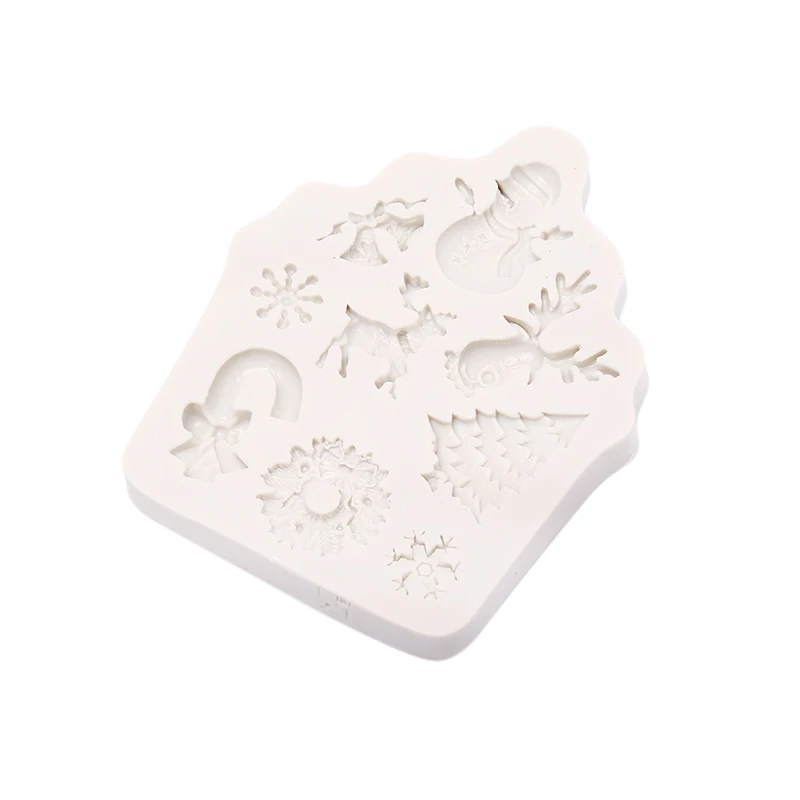 Силиконовая форма для рождественской елки помадки торта кексов шоколада печенья