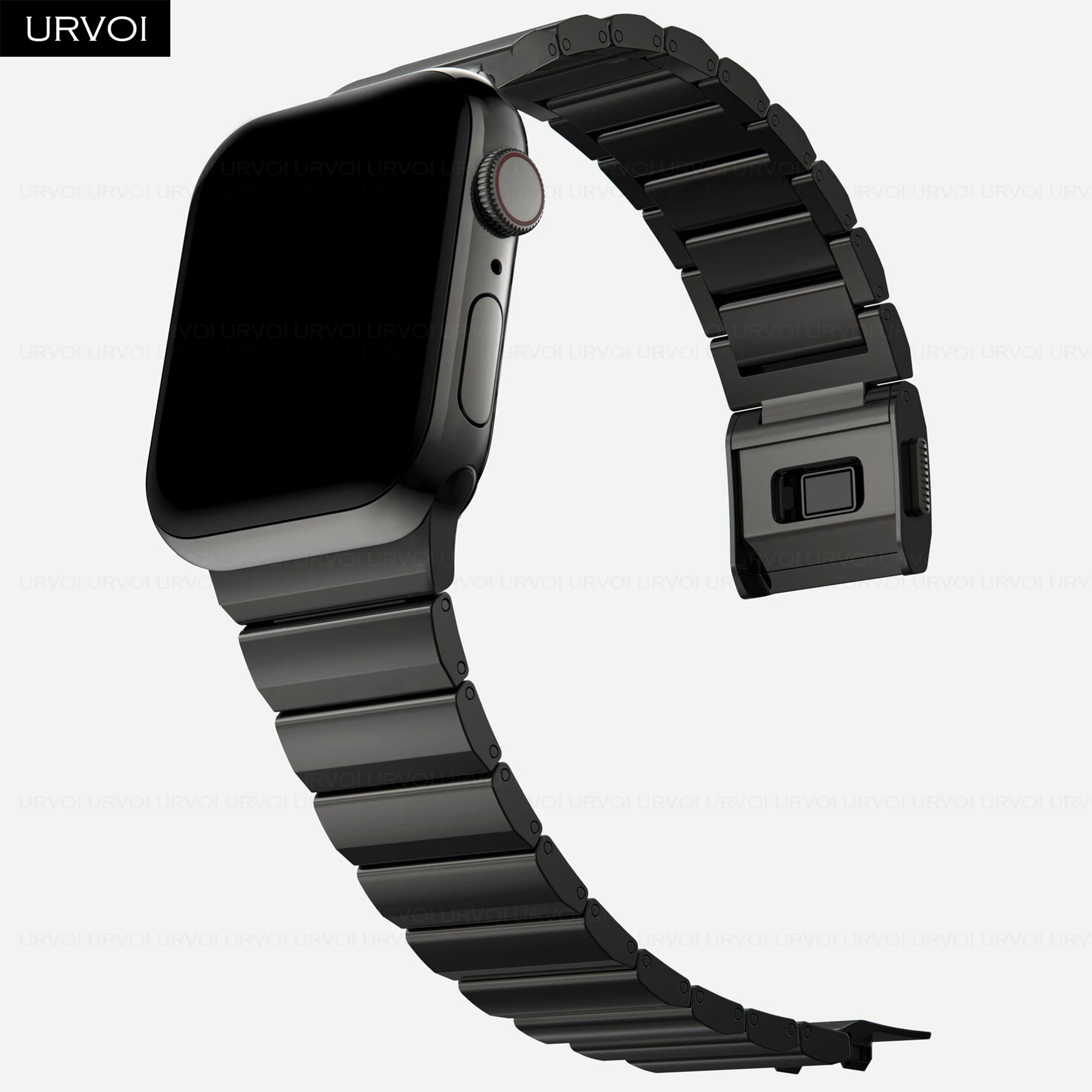 Титановый ремешок URVOI для Apple Watch