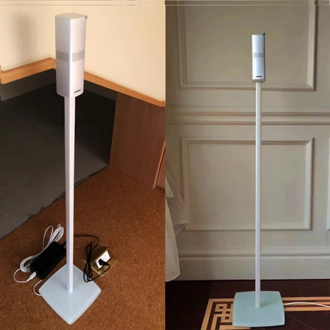 1 пара кронштейнов для динамика, напольная подставка для BOSE Doctor Lifestyle 650 700, подставка для объемного динамика, регулируемая по высоте основание из закаленного стекла