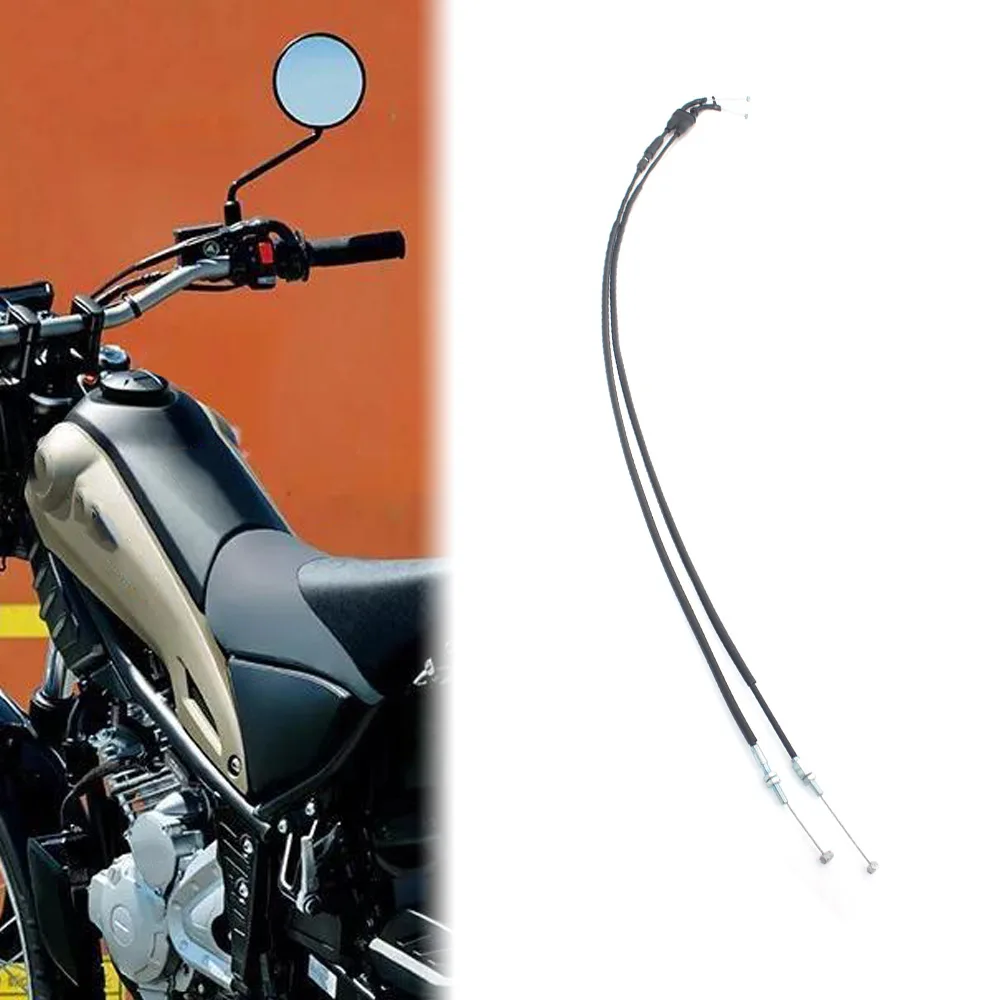 Фото Тросы акселератора/дроссельной заслонки для мотоциклов Yamaha TTR250, TT350, XT250, XT350, TW200 Trailway 1984-2006 годов выпуска №1