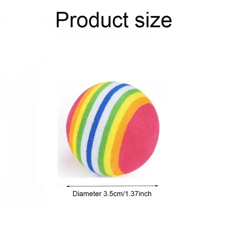 Интерактивные шарики для кошек 10 шт