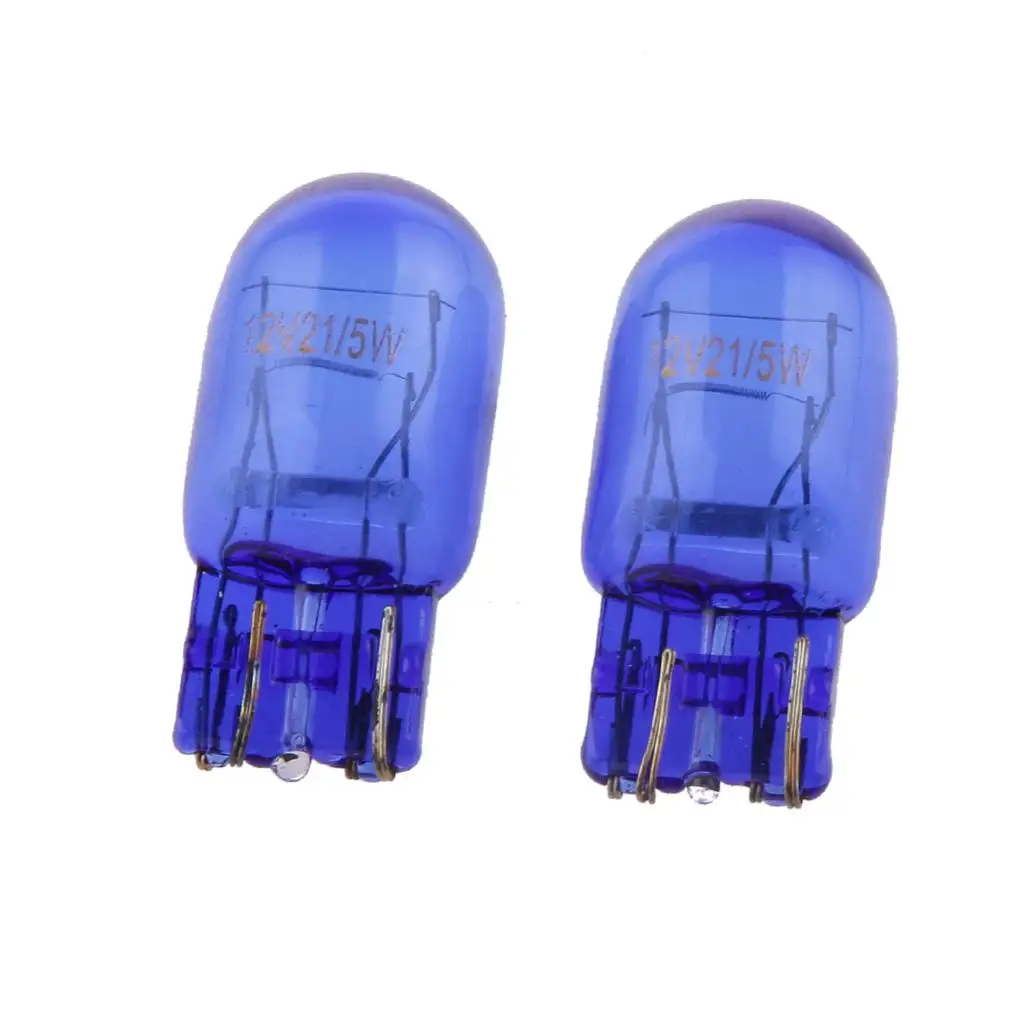 2 лампы DRL 580 7443 W21/5 Вт T20 СУПЕР БЕЛЫЙ Ксенон для