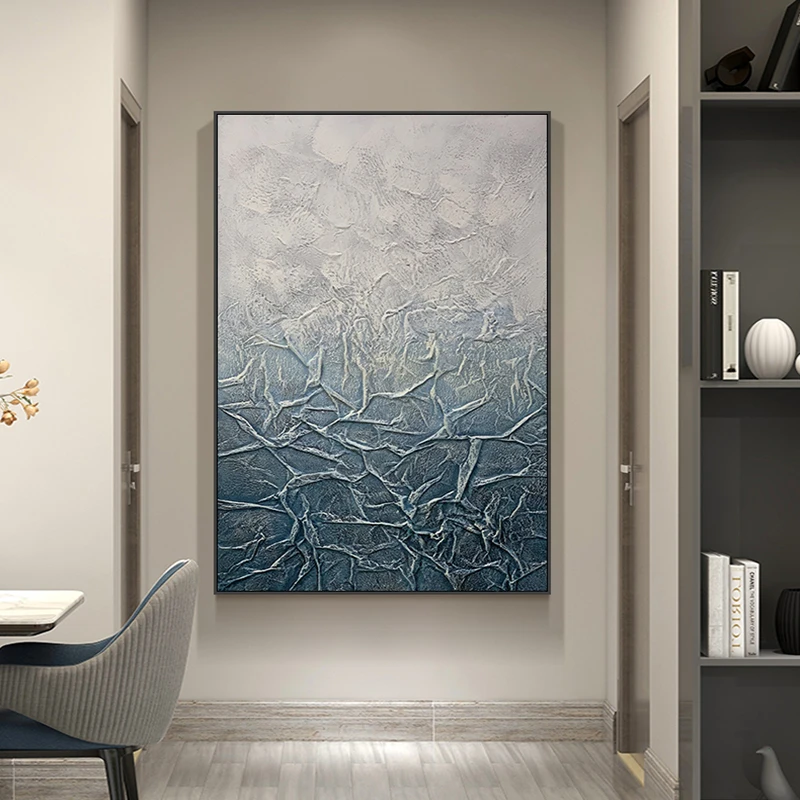 

Чистая ручная роспись маслом, художественная текстурная роспись, большой фон для гостиной, декоративная живопись, абстрактная Подвеска для...