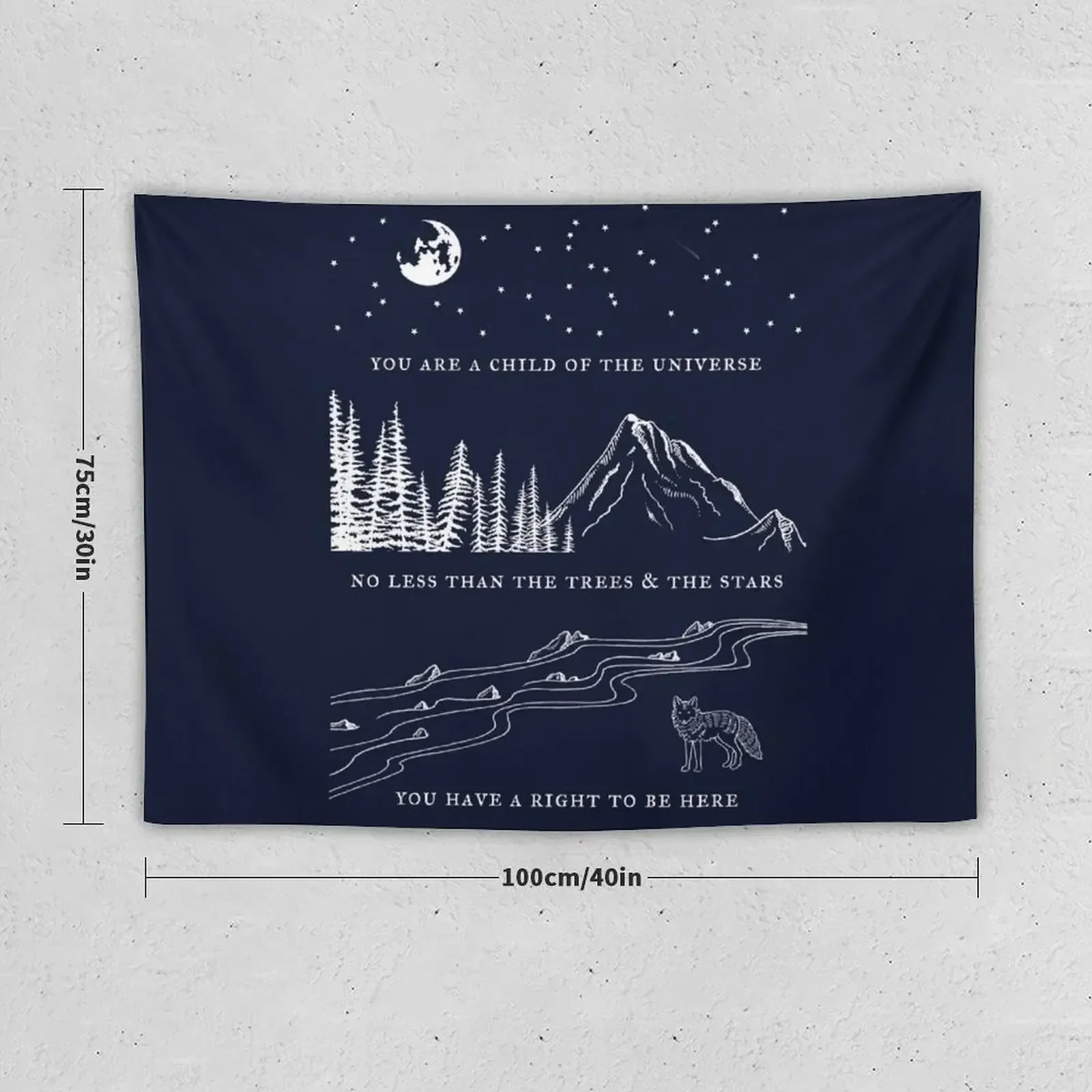 Дезидератный гобелен аниме декор эстетический Декор для комнаты настенный