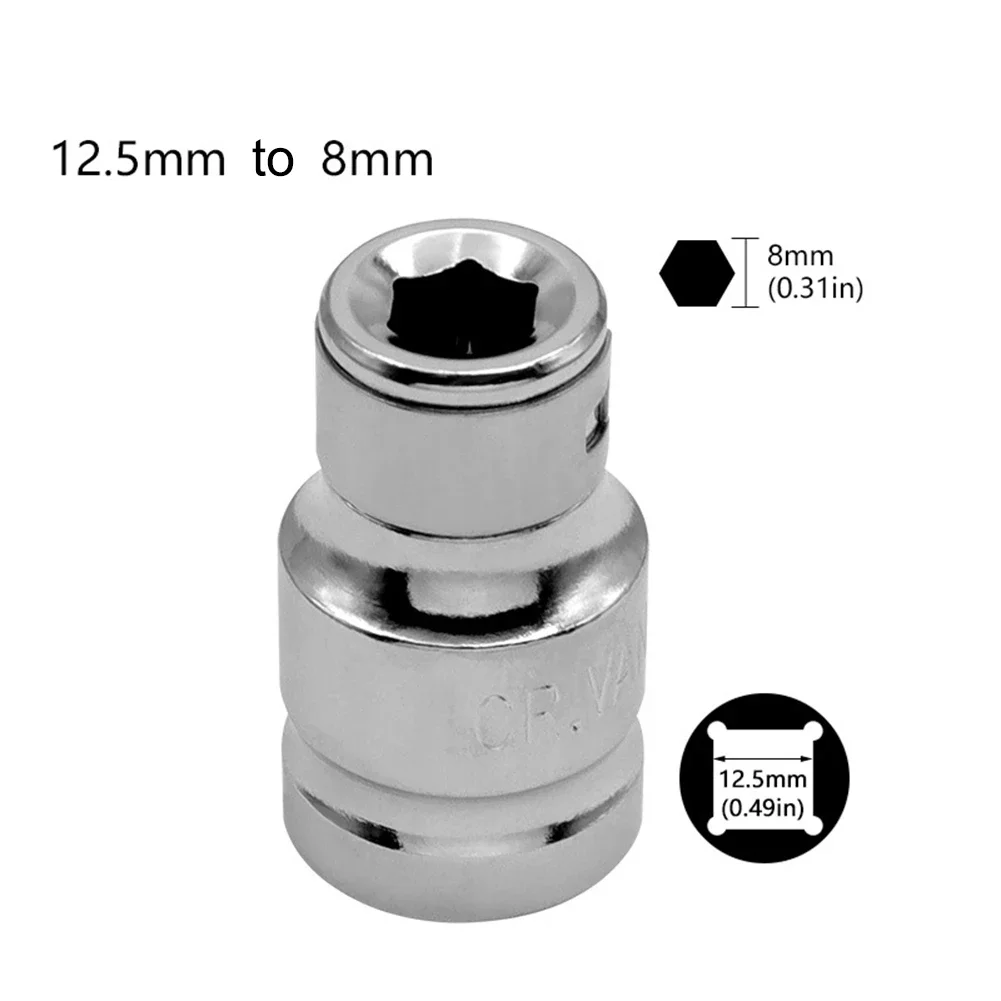 2 шт. адаптер для торцевых ключей 12 5 мм квадратный на 8-10