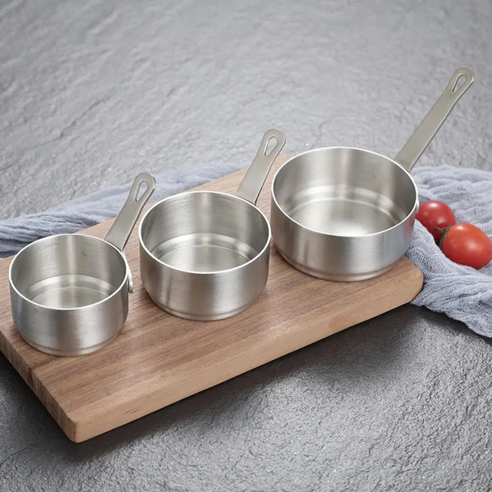 

Sauce Cup Convenient 3 Colors with Handle Space Saving Portion Container Kitchen Gadget Dipping Sauce Cup Sauce Cup