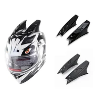 2pcs helmet horns motorcycle modification accessories decor helmet ears horns strong adhesive