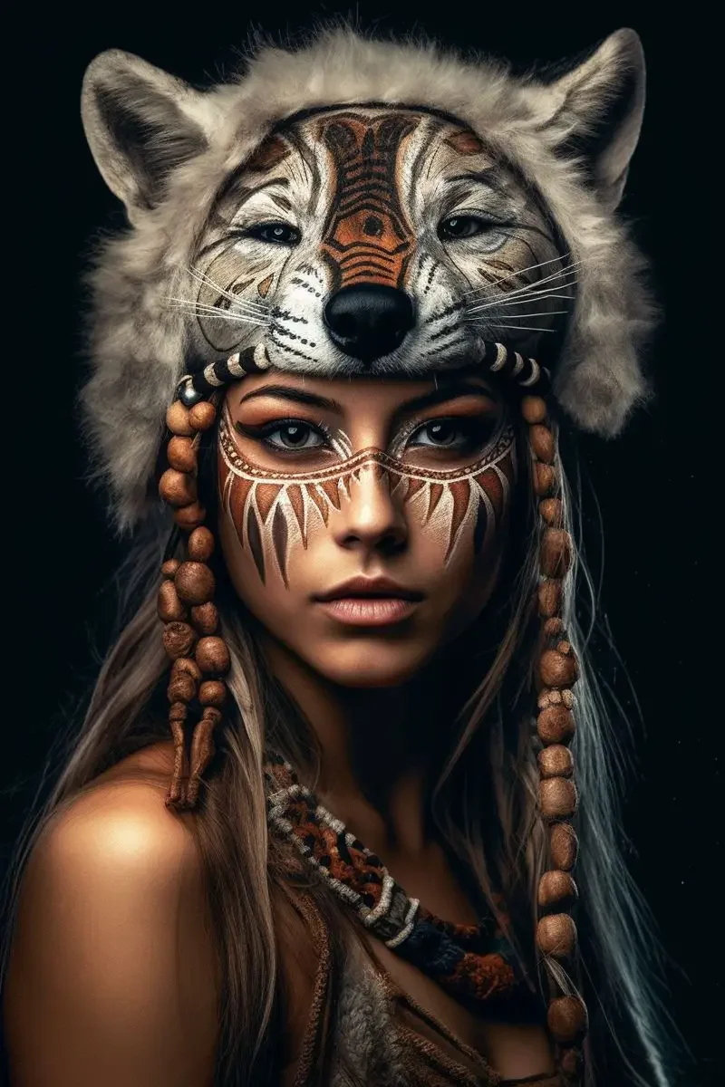 Monalt современная абстрактная фигурка рандомная печать с рамкой индийская богиня