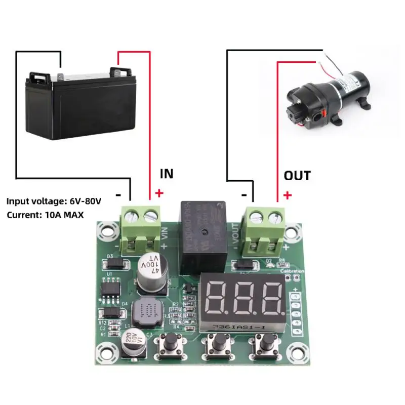 

Dc 12v-36v Charger Module Green Voltage Over Discharge Battery Protection Voltage Protection Module Battery Protection Board