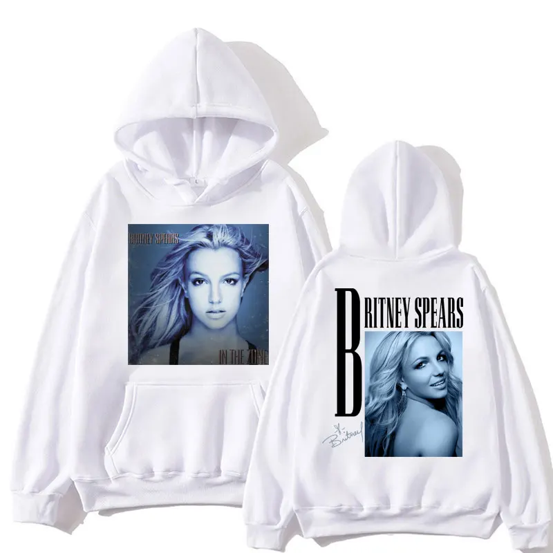 Стильная толстовка певица Бритни Спирс для мужчин и женщин винтажная модная с