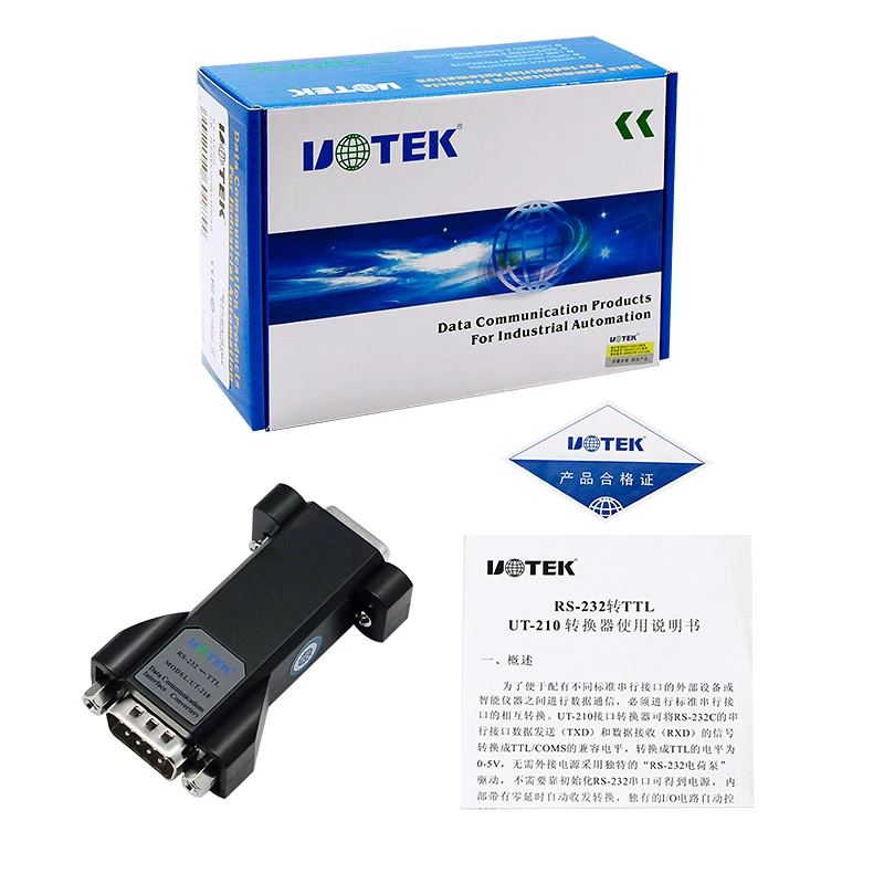 Преобразователь UOTEK RS232 в TTL Выход 5 В COM Разъем DB9 Промышленный адаптер RS 232 TTL поддерживает все рабочие системы UT-210 (art.: 3920ca367e6e7) - 3920ca367e6e7
