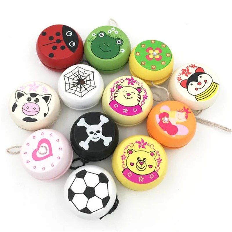 

Wooden Yo-yo Personality Creative Building Personality Sports Hobby Classical Yoyo Toys For Children Christmas