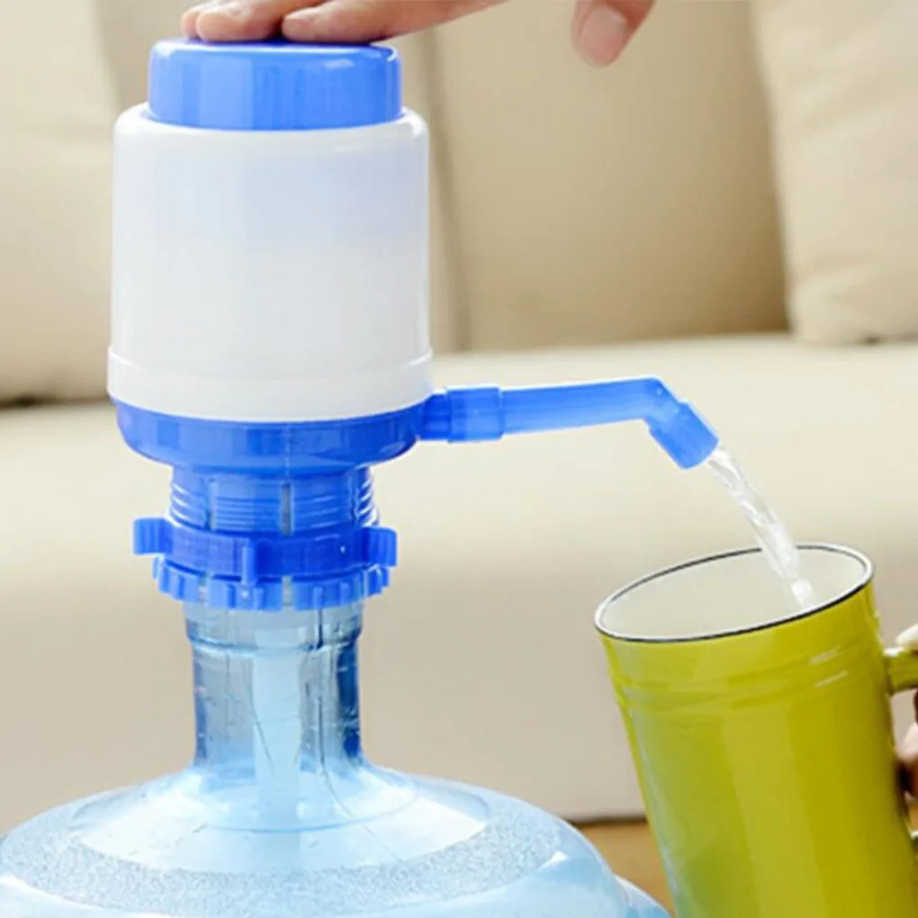 1PCS Drinking Water Hand Press pump for Gallon Bottle Removable tube Innovative Manual Pump Dispenser Tool