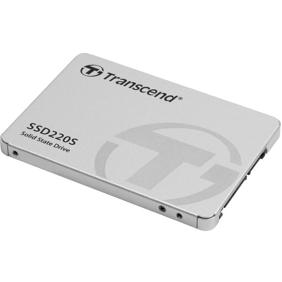Твердотельный накопитель 120 ГБ Transcend 220S SATA III [Чтение/Запись - 420/550 МБ/с] Внутренний накопитель для компьютера SSD офисное устройство хранения данных внутренний диск.