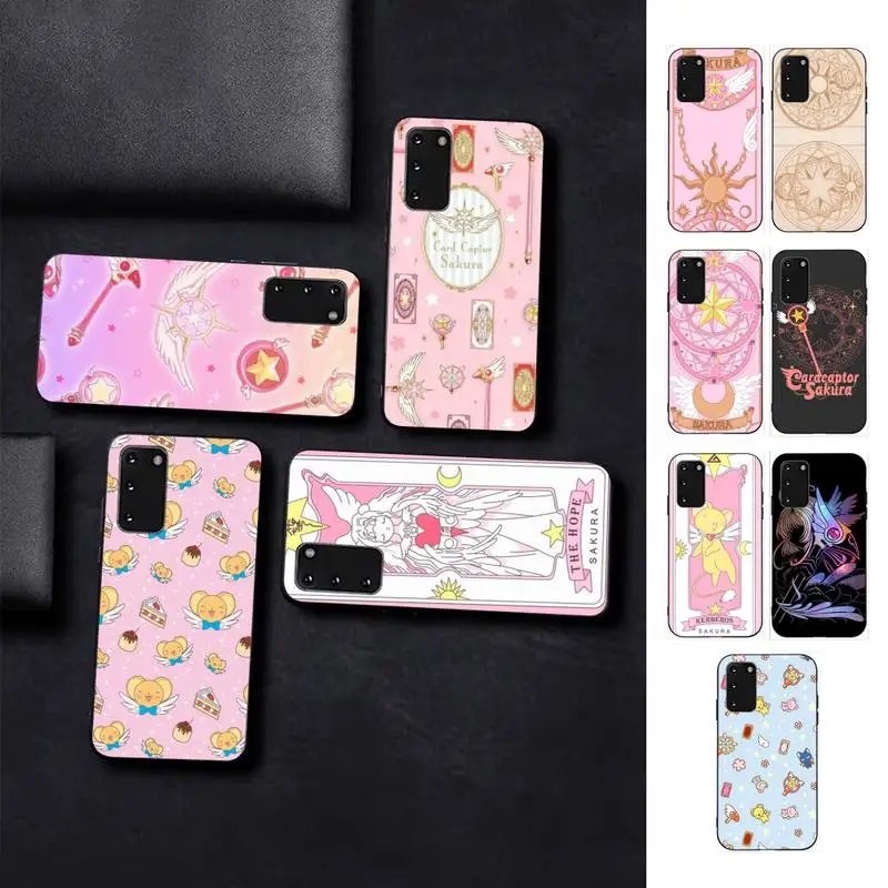 

Card Captor Sakura Phone Case for Samsung S10 21 20 9 8 plus lite S20 UlTRA 7edge