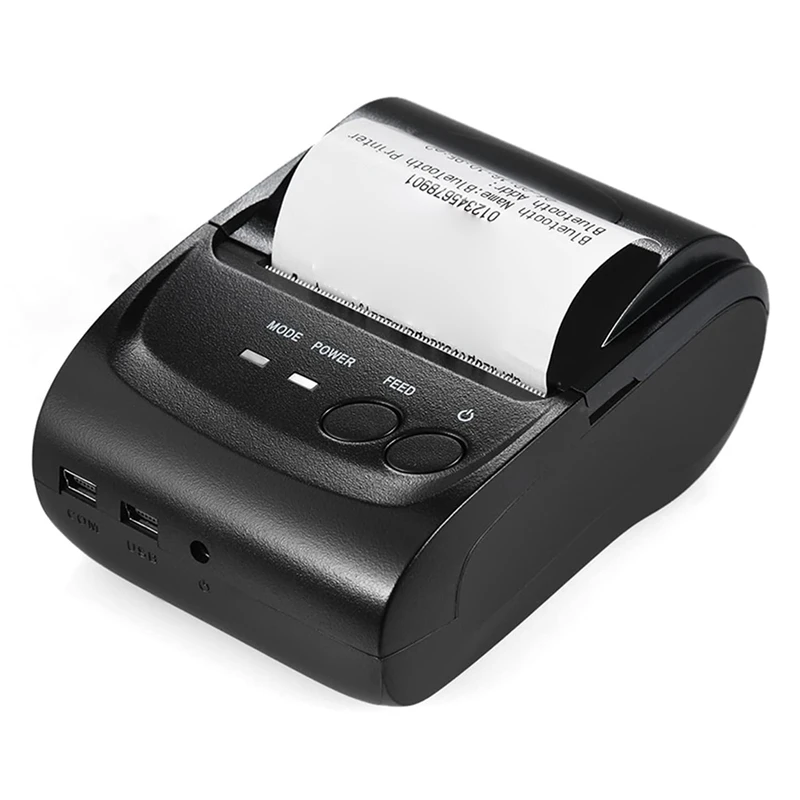 Беспроводной принтер для Iphone POS-5802DD Mini портативный беспроводной USB термопринтер