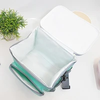 lunch bag exquisite peva with handle reusable functional thermal insulated bag food cooler bag for restaurant