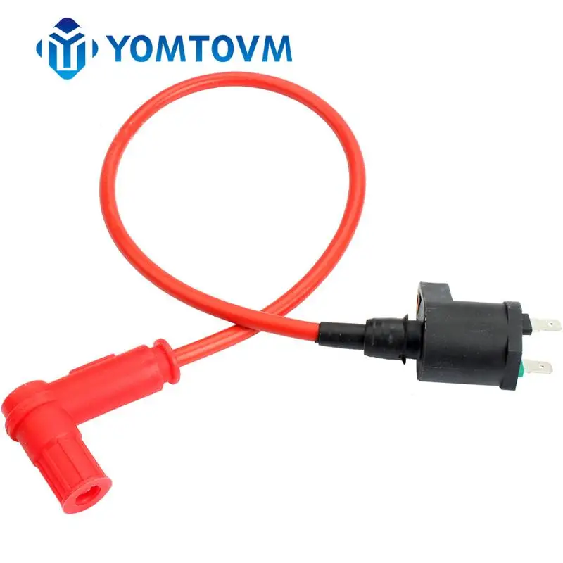 Гоночная Катушка зажигания для GY6 49cc 50cc 50 ~ 150cc ATV скутеры мопеды Honda XR100R XR200R XR250R