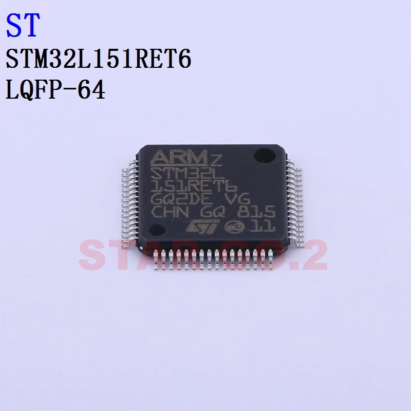 

2PCSx STM32L151RET6 LQFP-64 ST Microcontroller