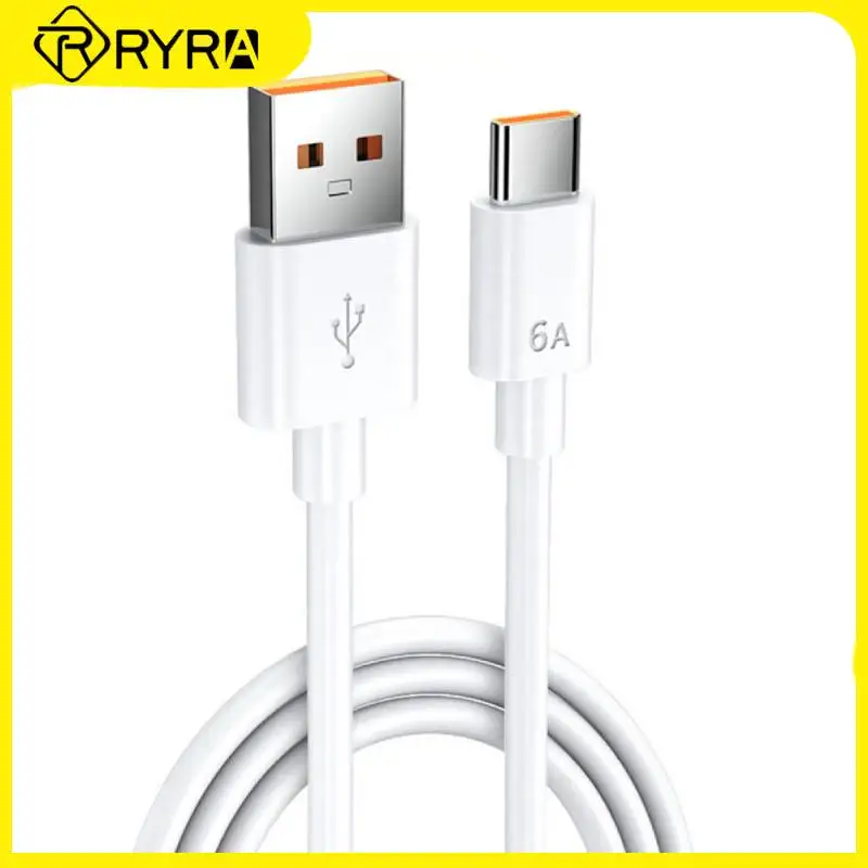 

RYRA 6A Type C Cable Super Fast Charging Cord Portable Data Wire For For Samsung Huawei Xiaomi Foldable Mobile Phone Accessories
