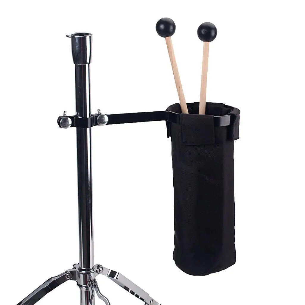

Drumstick Holder Accs Drumstick Bag for Up to 8 Pairs of Black Sticks