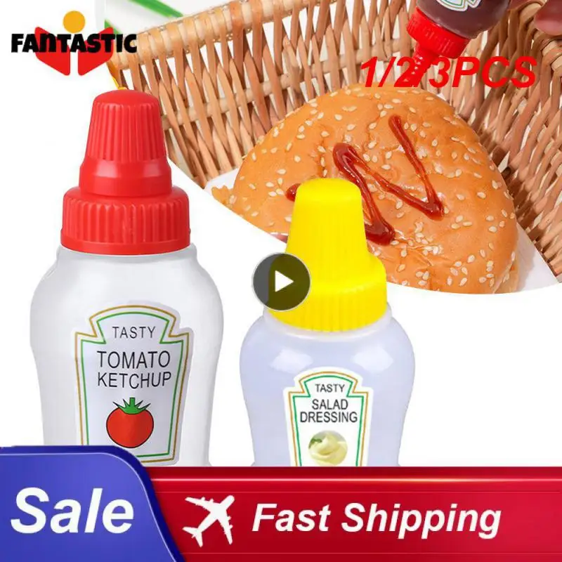 

1/2/3 шт., пластиковые мини-бутылки для приправ