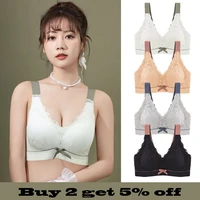 bras for women free shipping sexy lace bra plus size deep v wireless bra without frame bralette soft underwear female lingerie