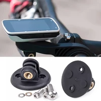1x camera adaptor set nylon stopwatch holder and screws for garmin bryton mount gopro1 camera bracket holder bike accessories