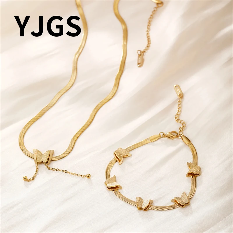 YJGS 1 комплект изысканных и модных японских корейских медных бабочек