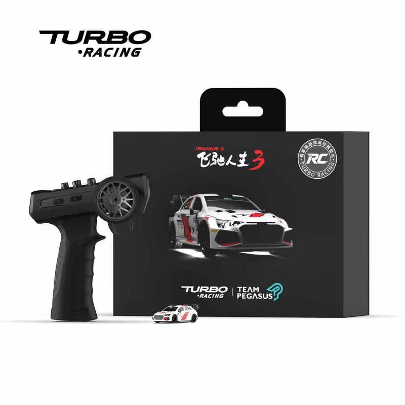 Фото Оригинальная радиоуправляемая машинка TURBO RACING Flying Life 3, масштаб 1:76, суперминиатюрная модель C78 RTR, подарок для любителей хобби №3