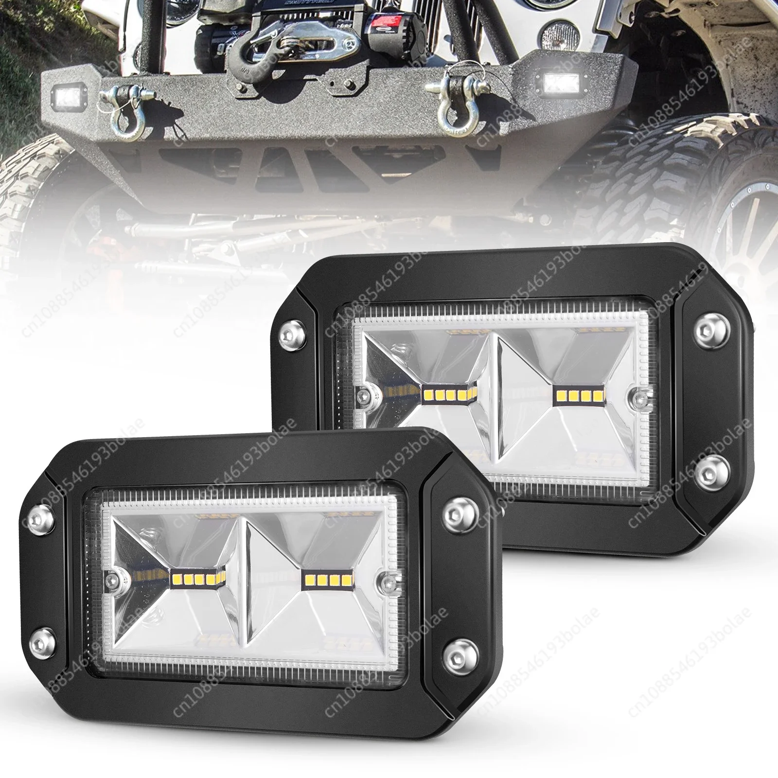 6-дюймовый супер яркий 4800LM прожектор светодиодный рабочий фонарь для 4x4