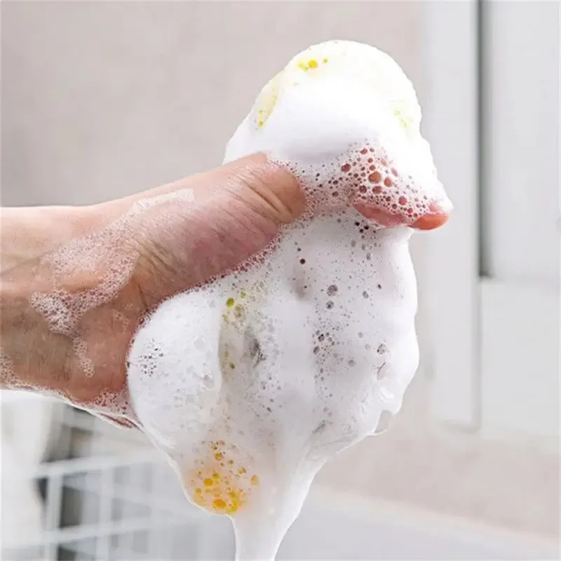 Губки бытовые чистящие средства кухонная посуда щетка для мытья посуды 5 шт.