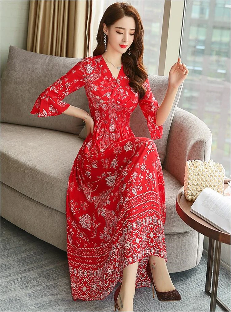 

new summer office lady fashion casual plus size brand female women girls silk half sleeve dress