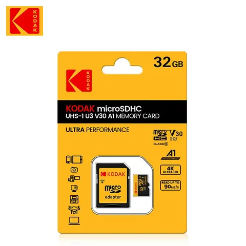 Карта памяти Kodak Micro SD 32/64/128/256 ГБ