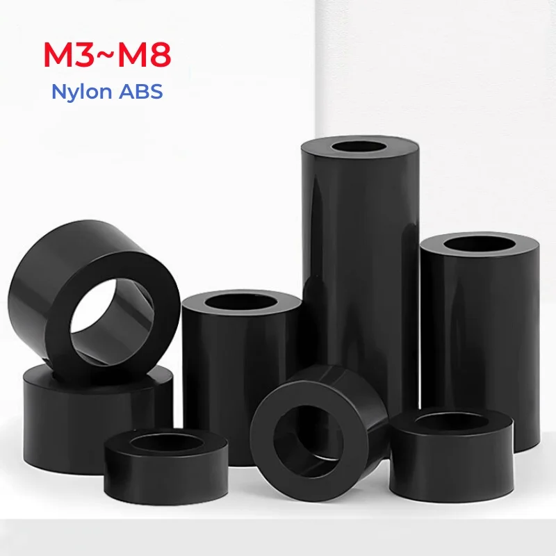 

Нейлоновые проставки ABS M3 M4 M5 M6 M8 2мм~50мм
