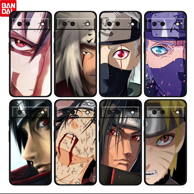 

Anime NARUTO bOYS Shockproof Cover For Google Pixel 6 6A 5 4 5A 4A XL Pro 5G Fundas Soft Silicone Black Phone Case Cover Capa