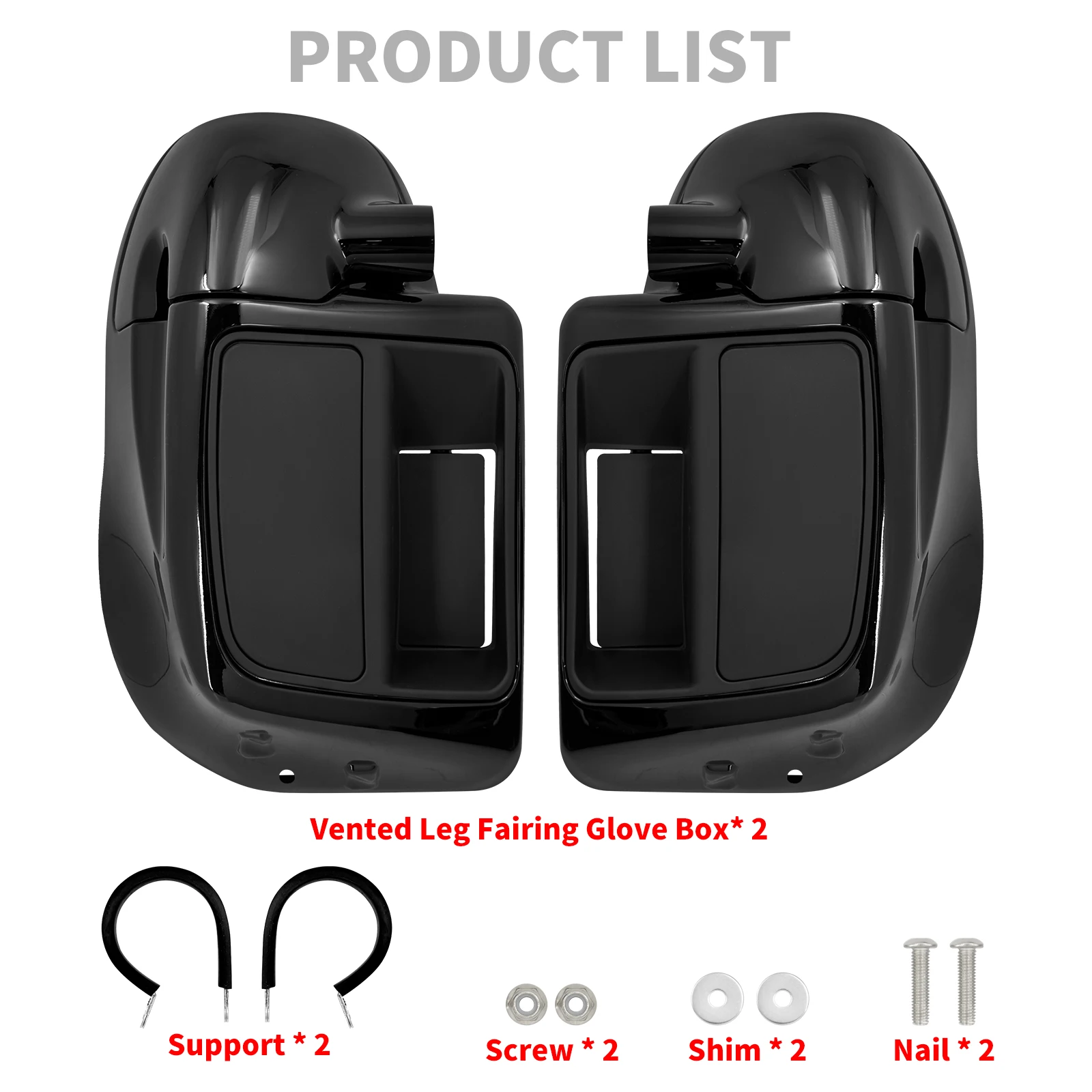 

Нижний вентилируемый обтекатель мотоцикла для Harley CVO Road King Electra Street Glide Special FLHR FLTRX FLHX FLHTCU Ultra 2014-2023 22